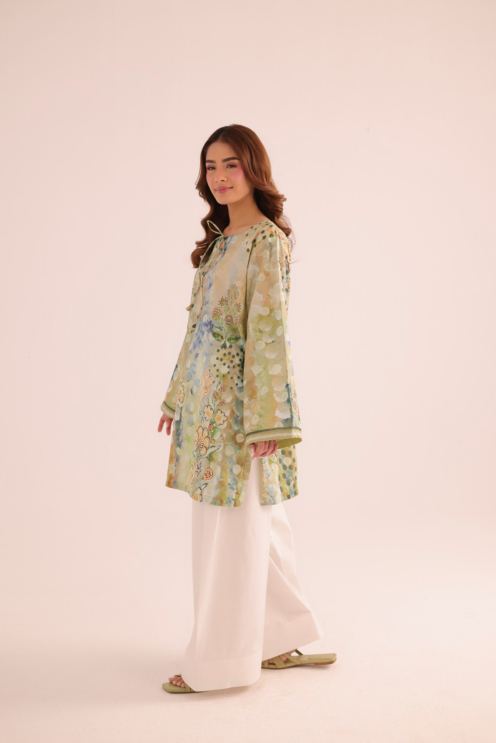 1PC Printed Lawn Kurta - PRT L43302