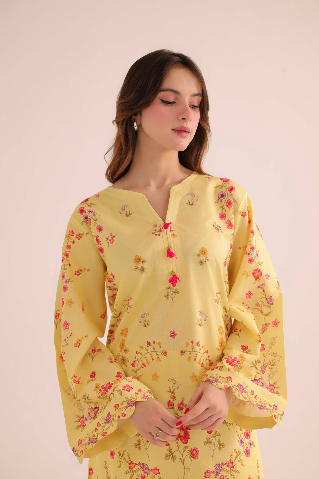 2PC Summer Lawn Dress- PRT L42949