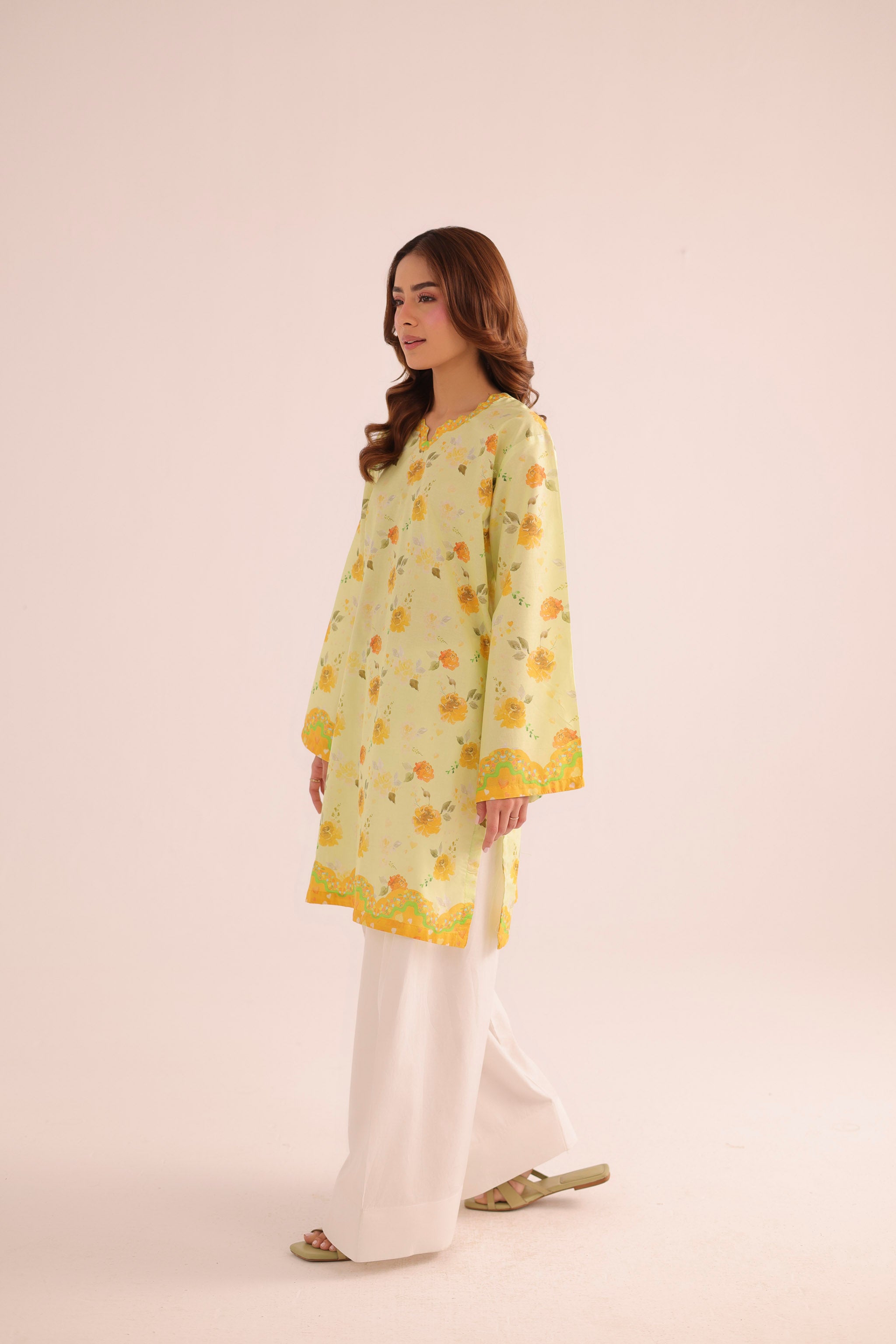 1PC Printed Lawn Kurta - PRT L43287