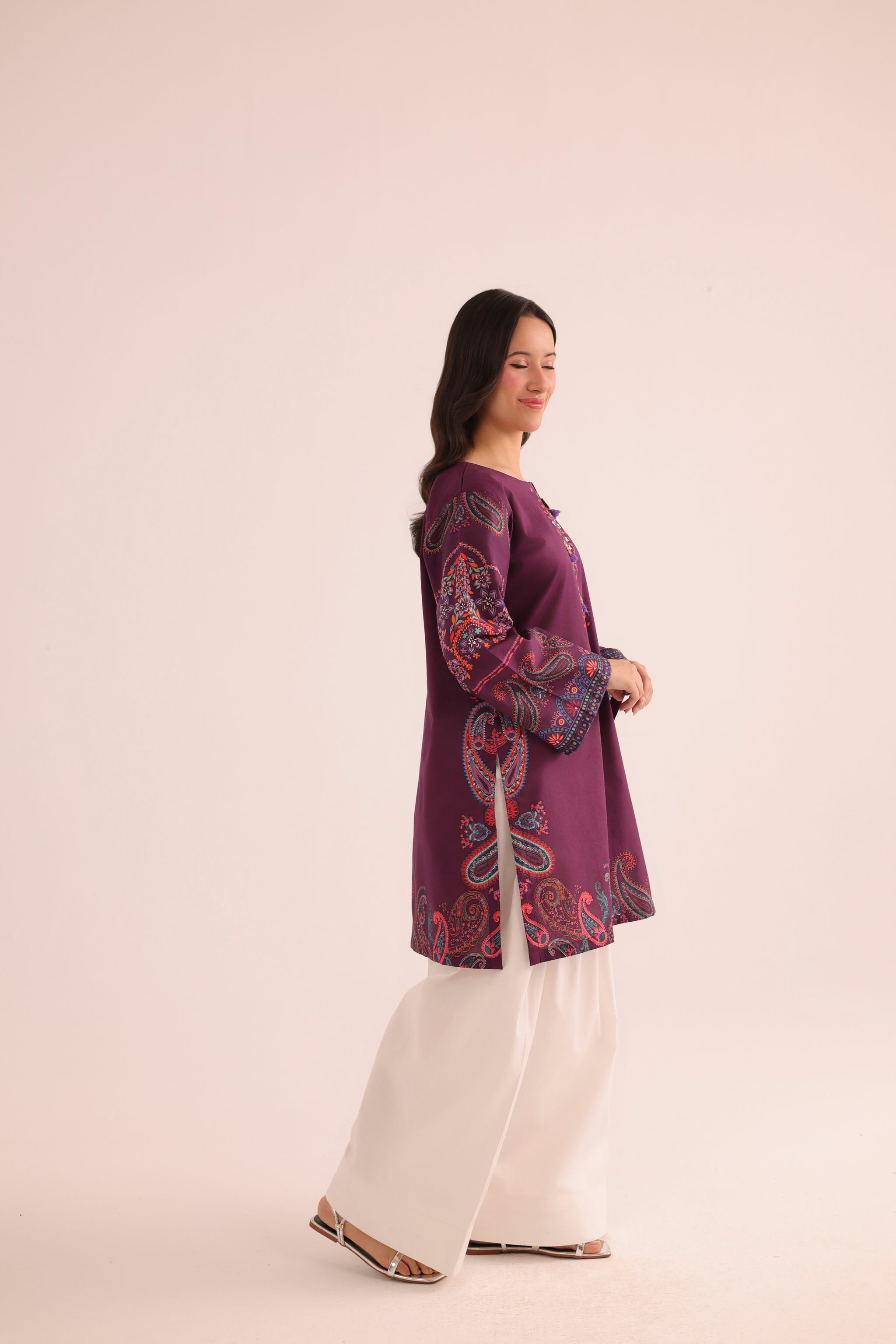 1PC Printed Lawn Kurta - PRT L43306