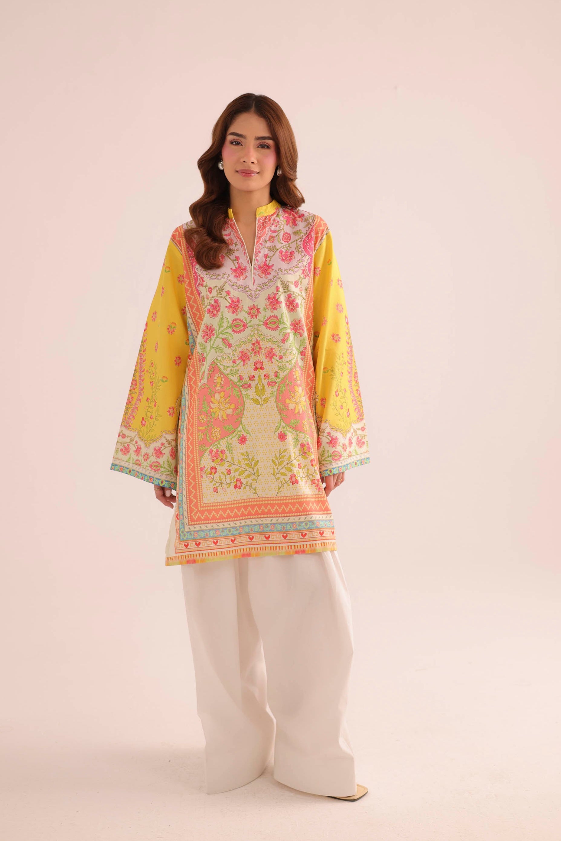 1PC Printed Lawn Kurta - PRT L43295