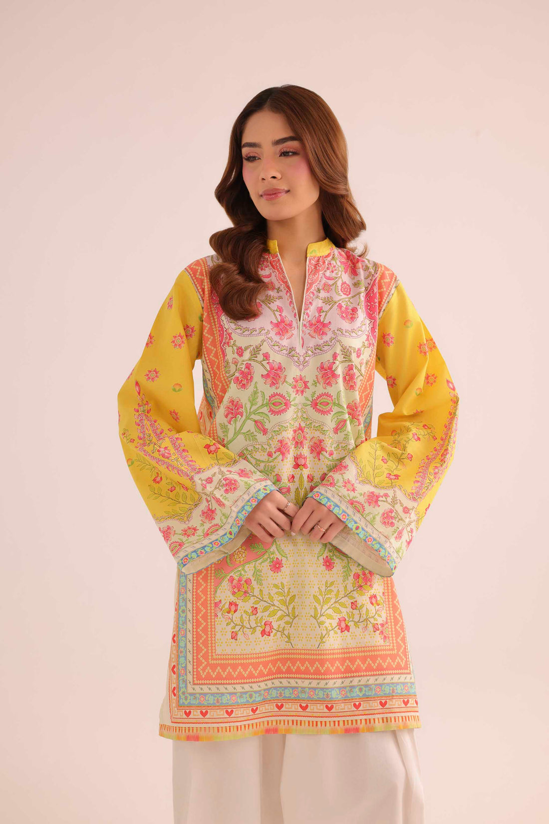 1PC Printed Lawn Kurta - PRT L43296