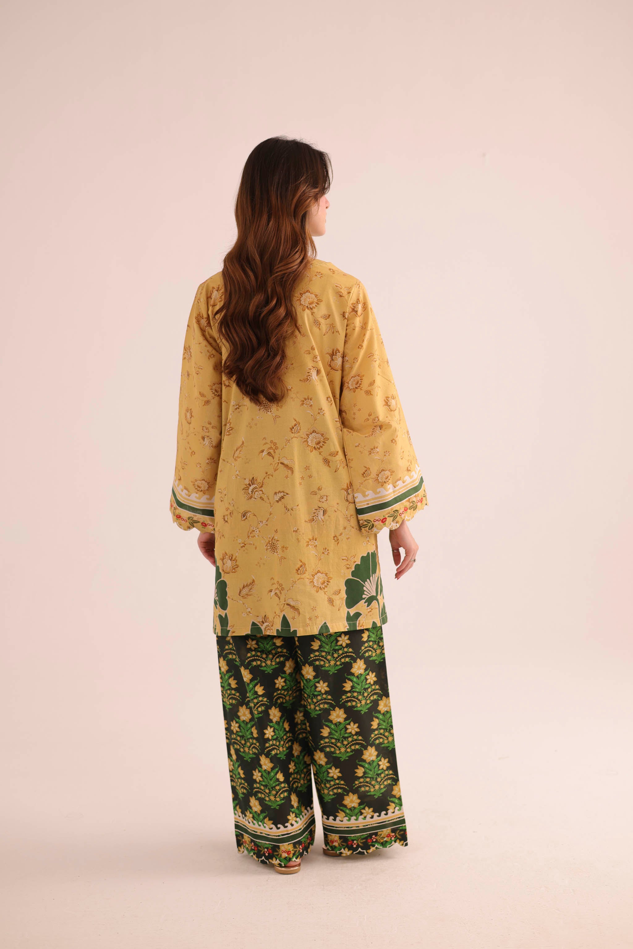 2PC Summer Lawn Dress- PRT L42957
