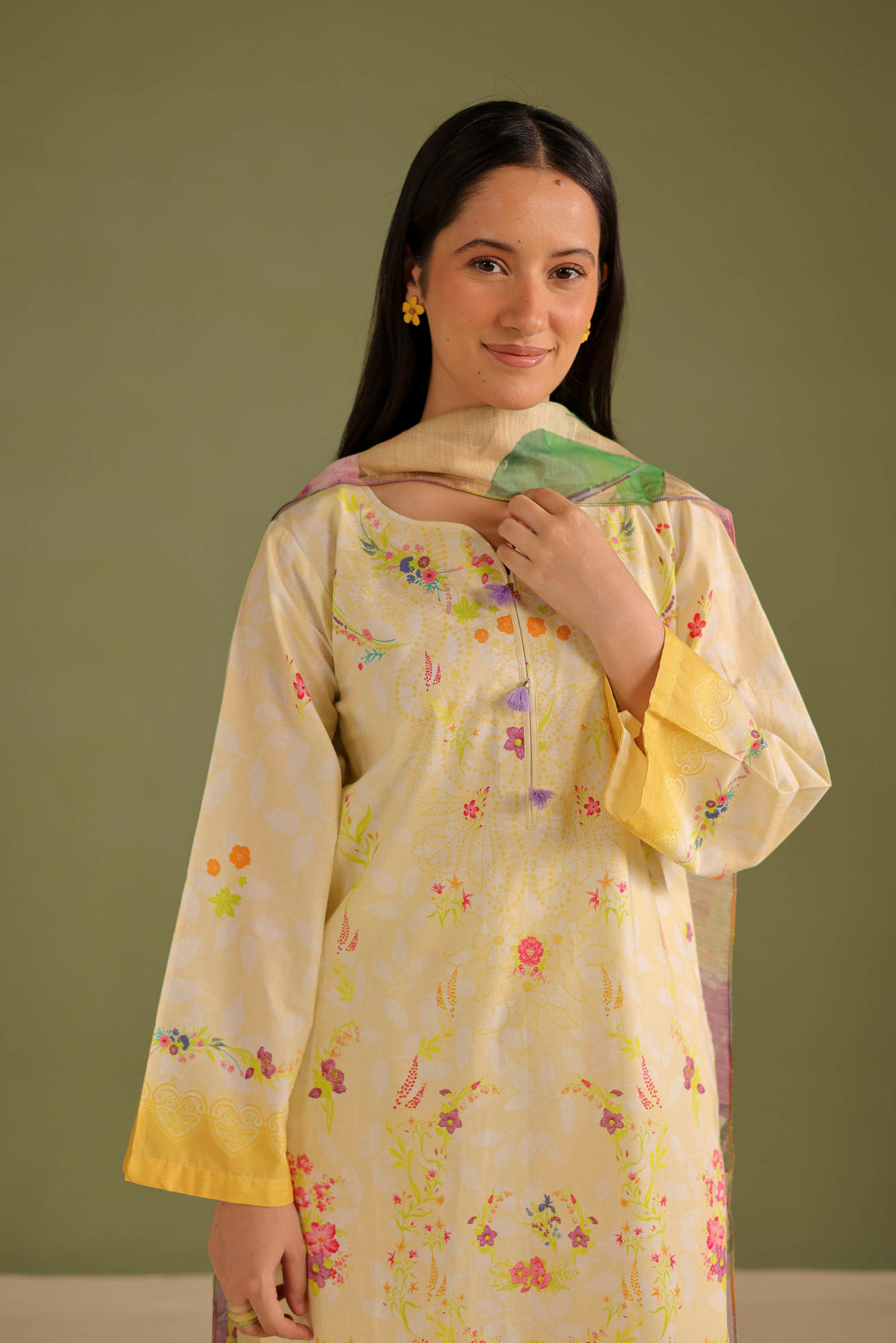 3PC Printed Lawn Suit - 42681