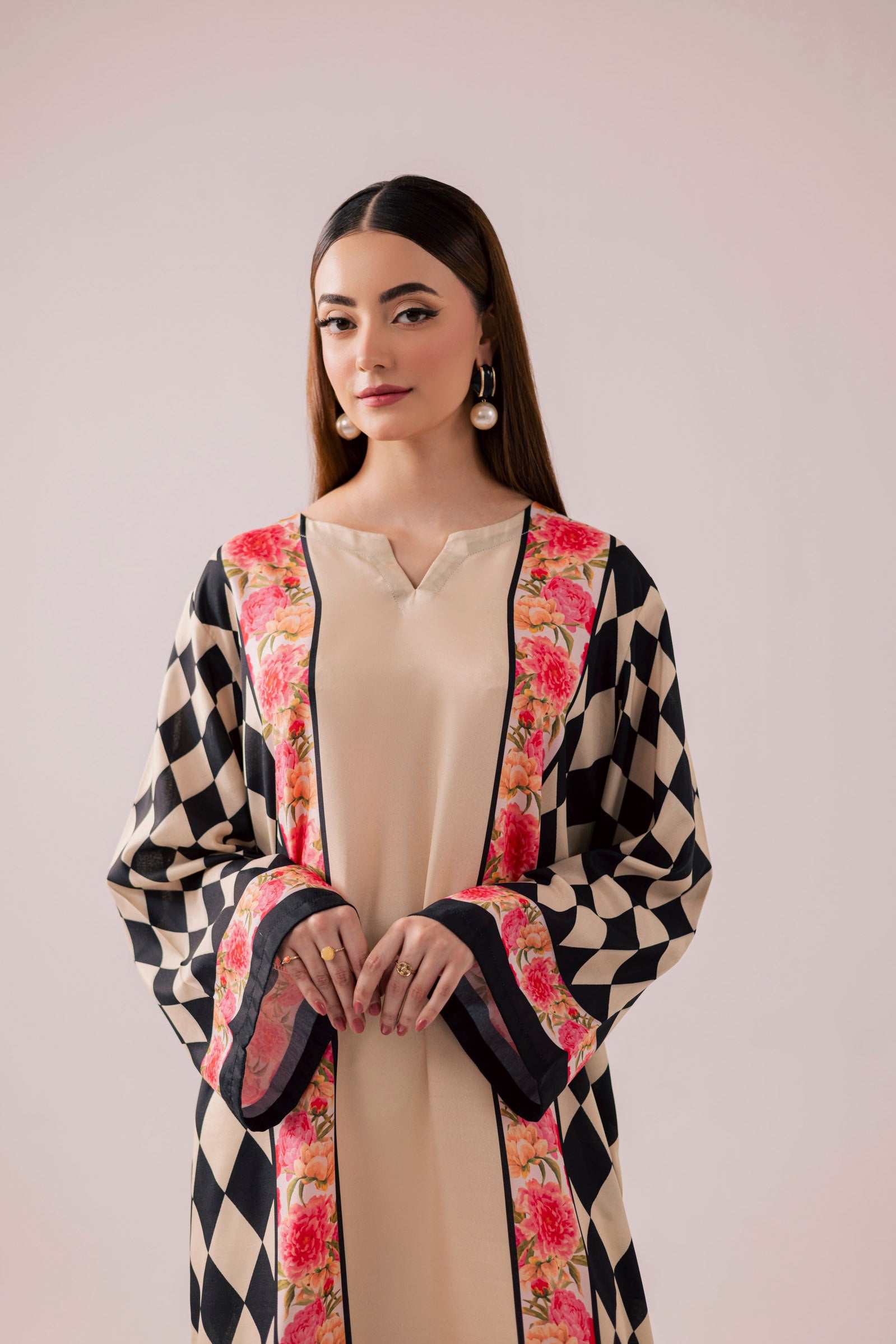 KF38 - Printed Kaftaan