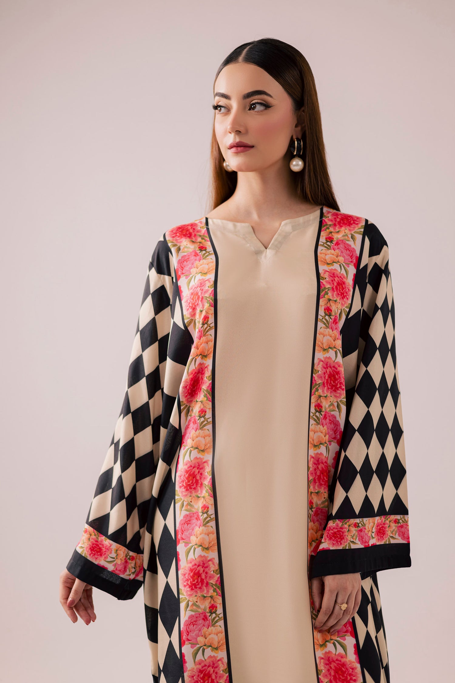 KF38 - Printed Kaftaan