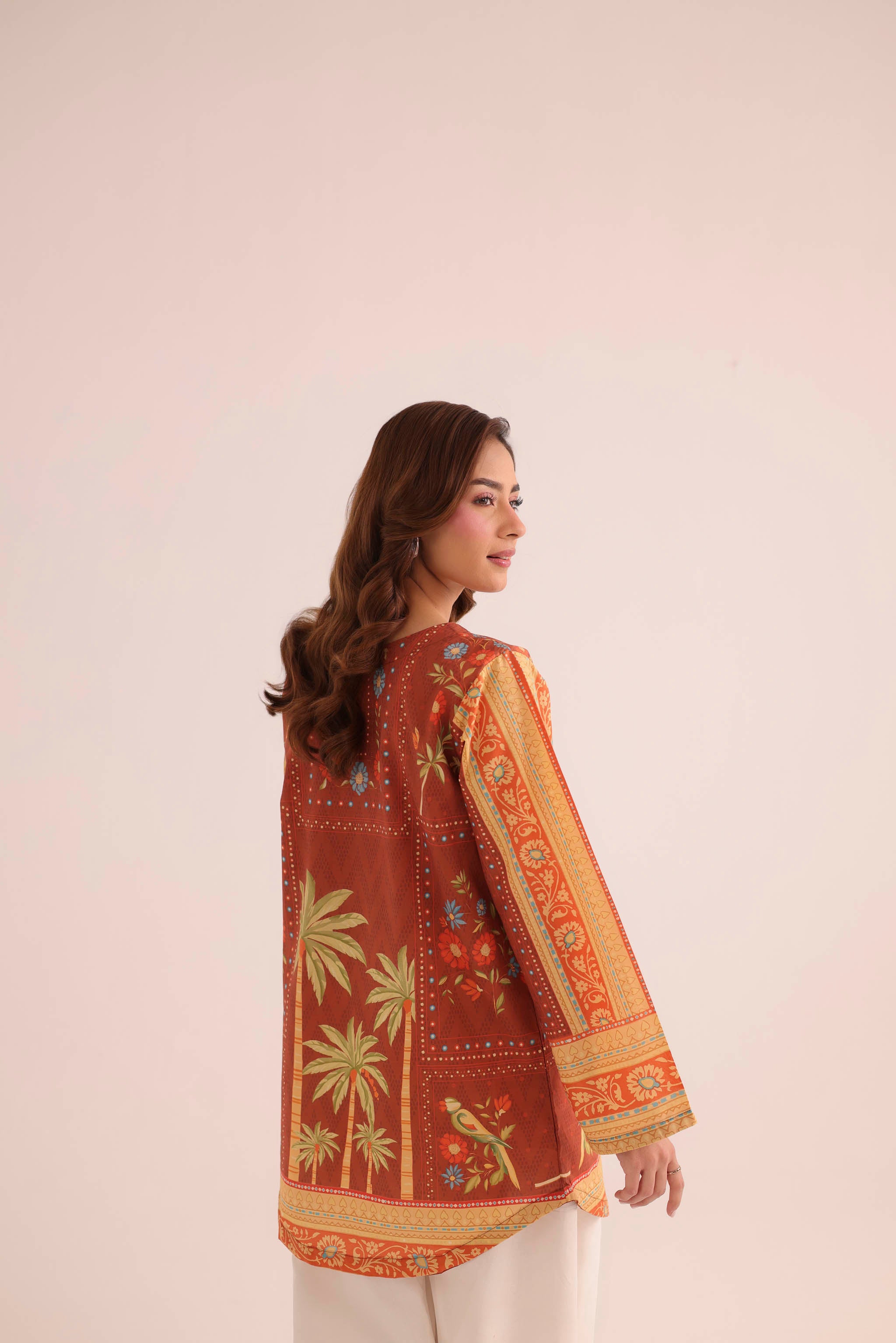 1PC Printed Lawn Kurta - PRT L43279