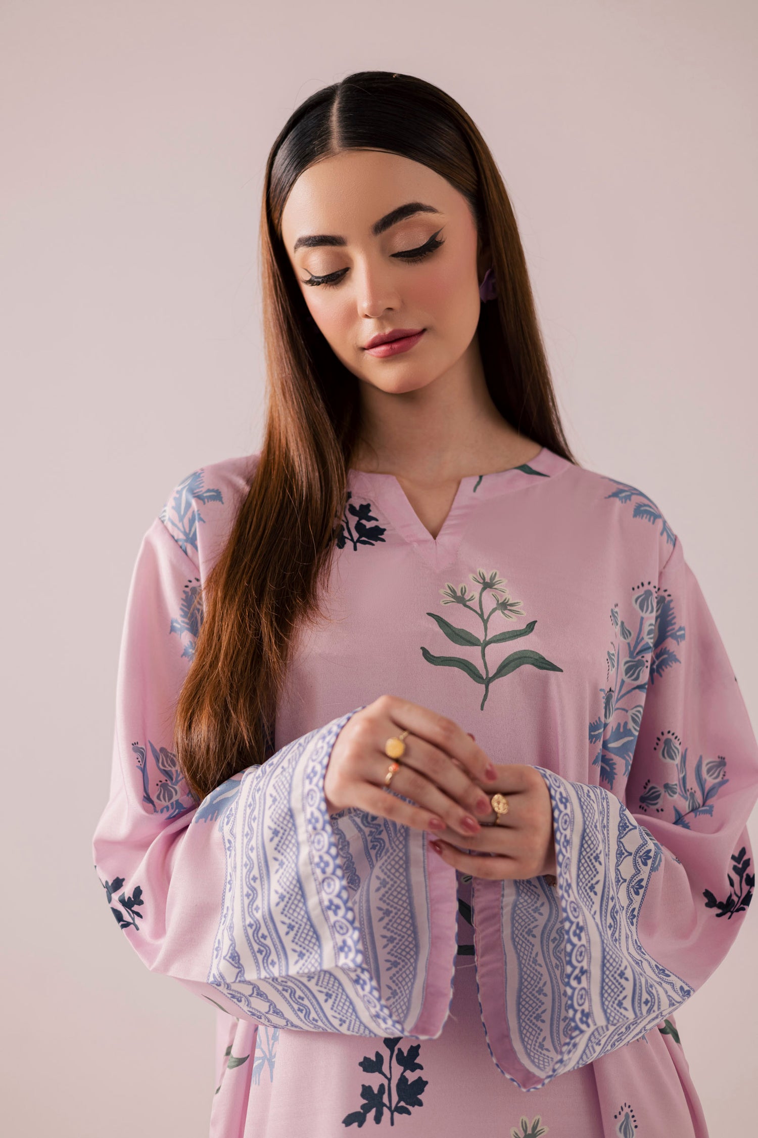 KF40 - Printed Kaftaan