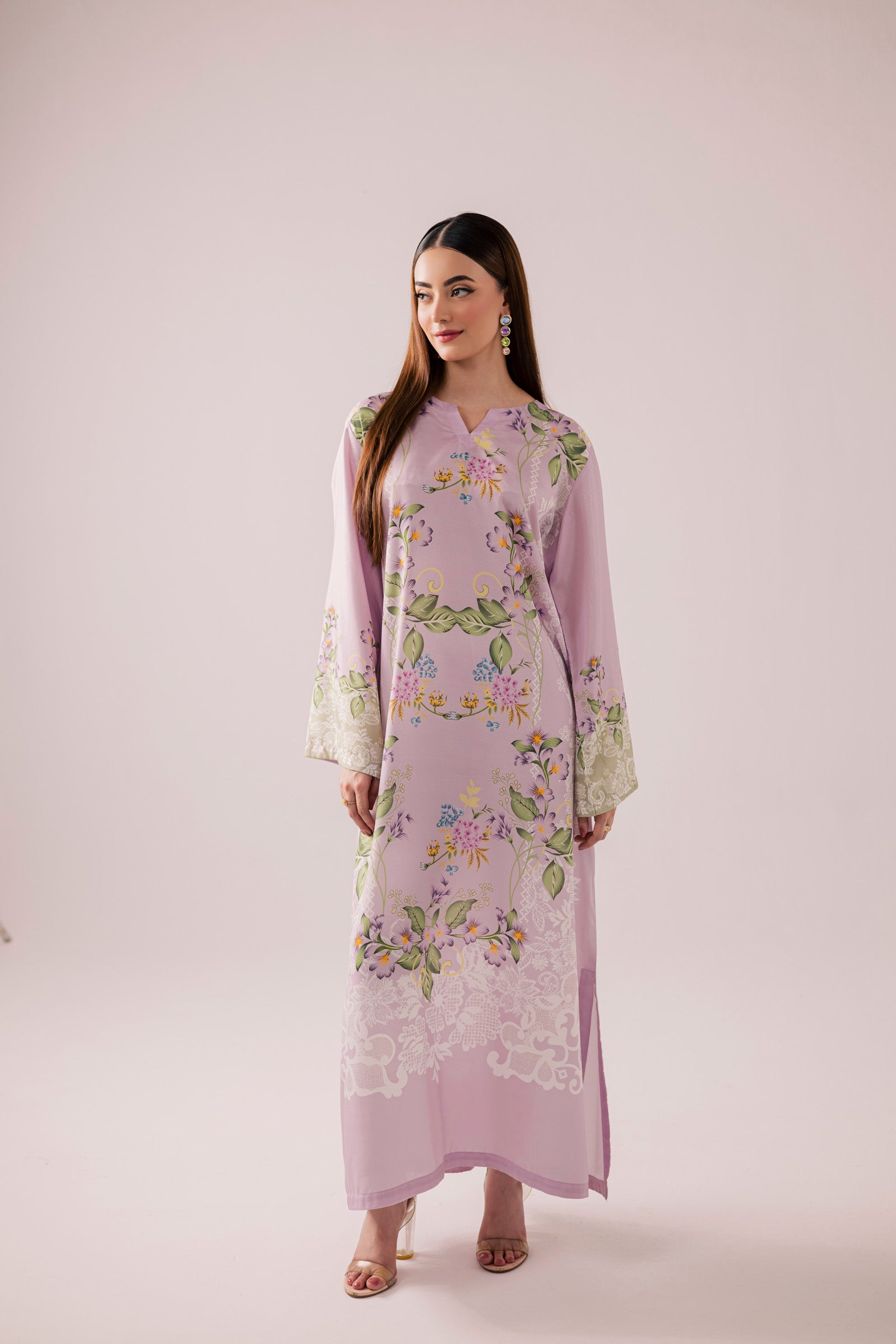 KF41 - Printed Kaftaan