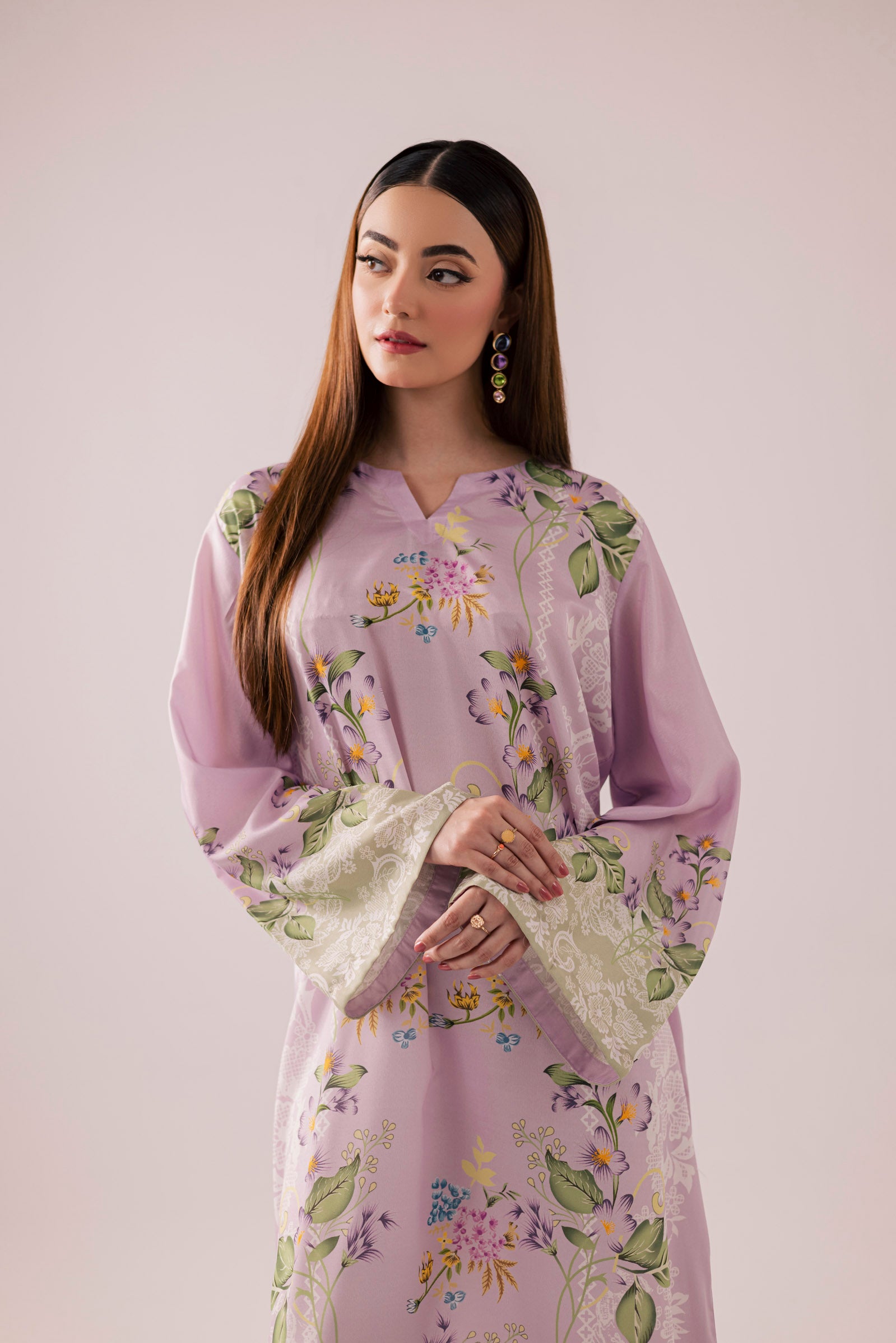 KF41 - Printed Kaftaan