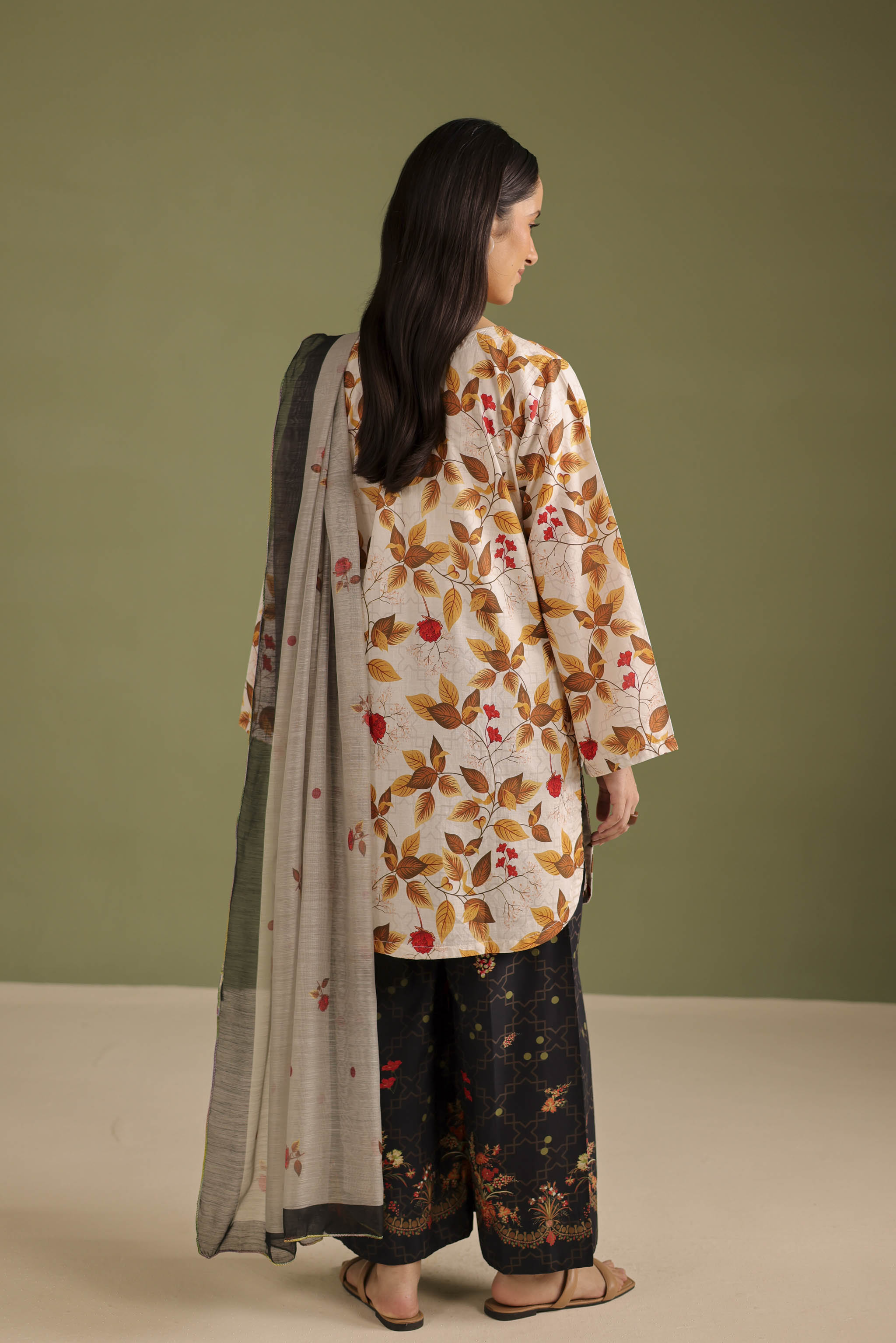 3PC Printed Lawn Suit - 42670