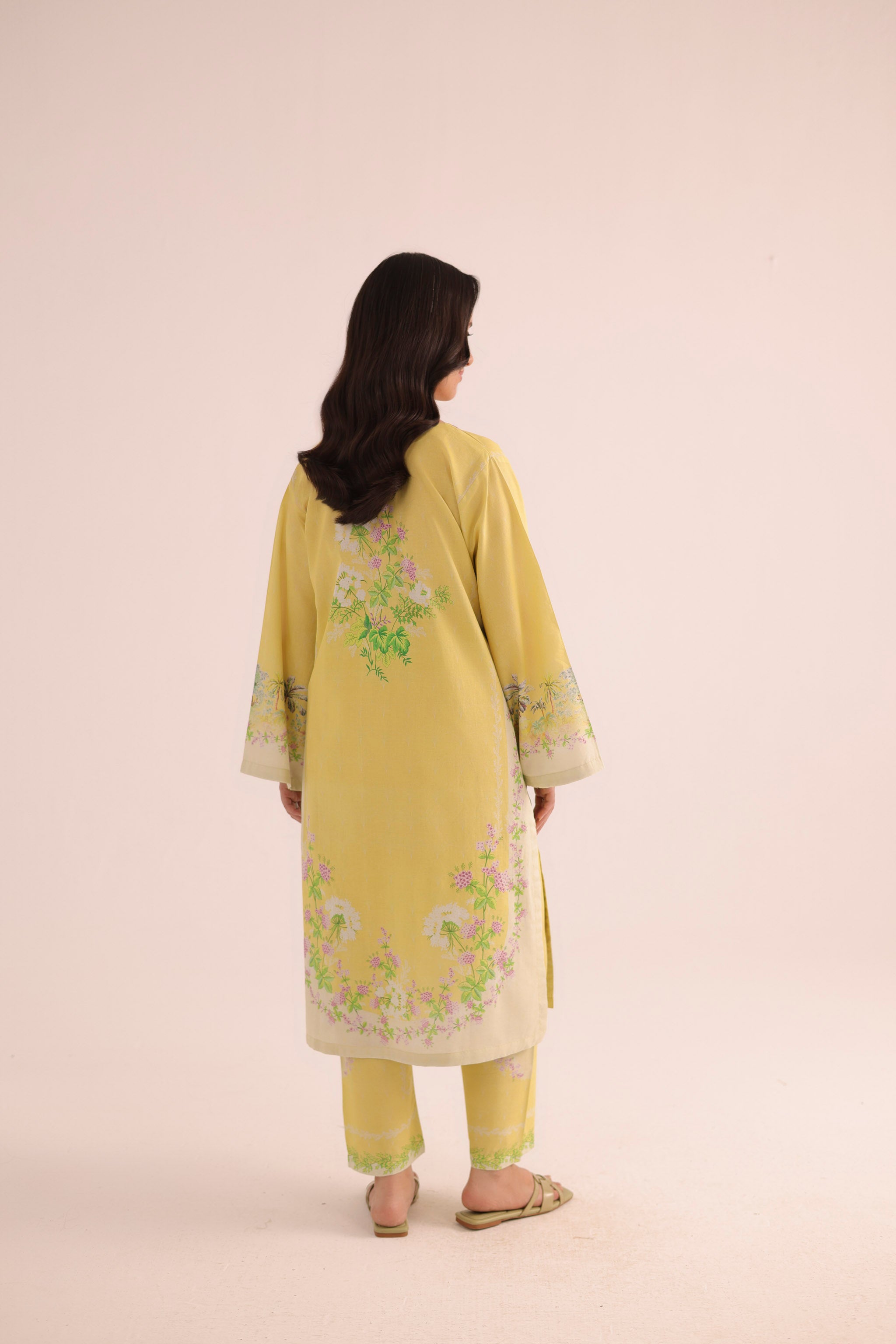 2PC Summer Lawn Dress- PRT L42725
