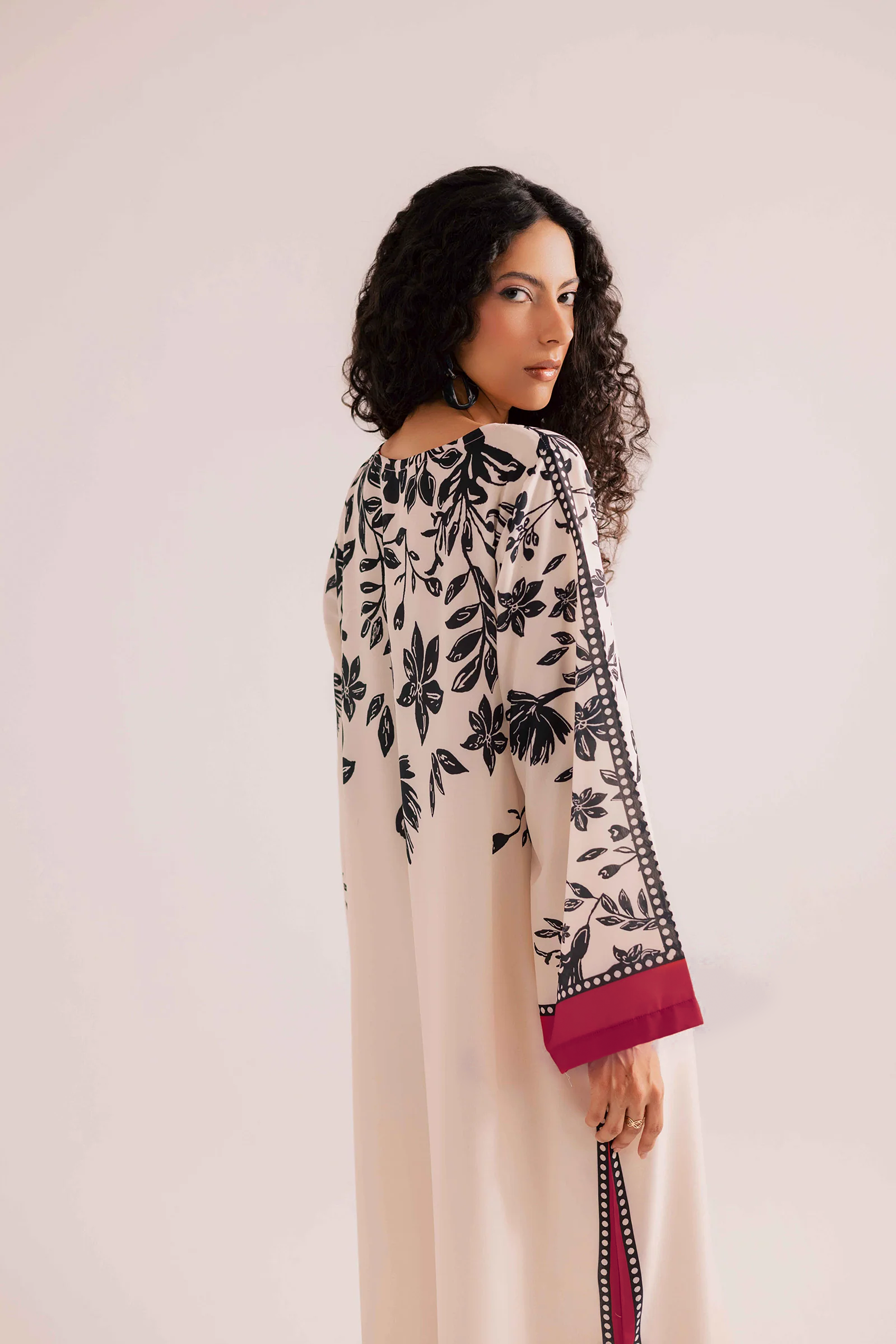 KF27 - Printed Kaftaan