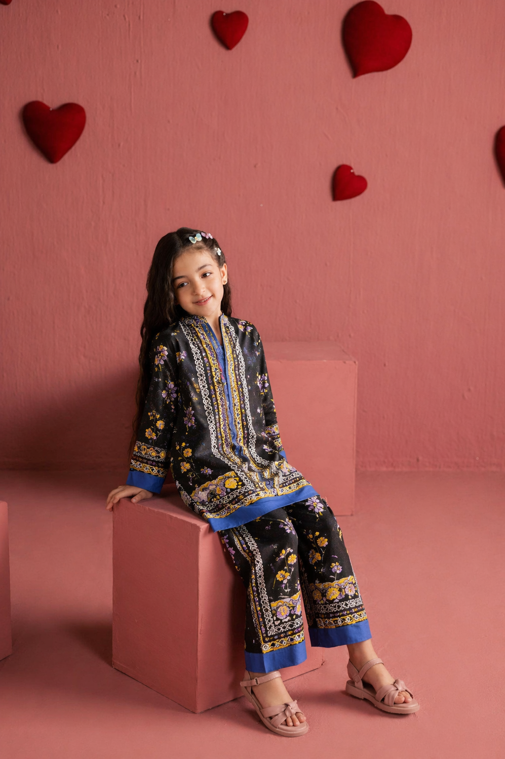 Kids 2PC Summer Dress-FS86