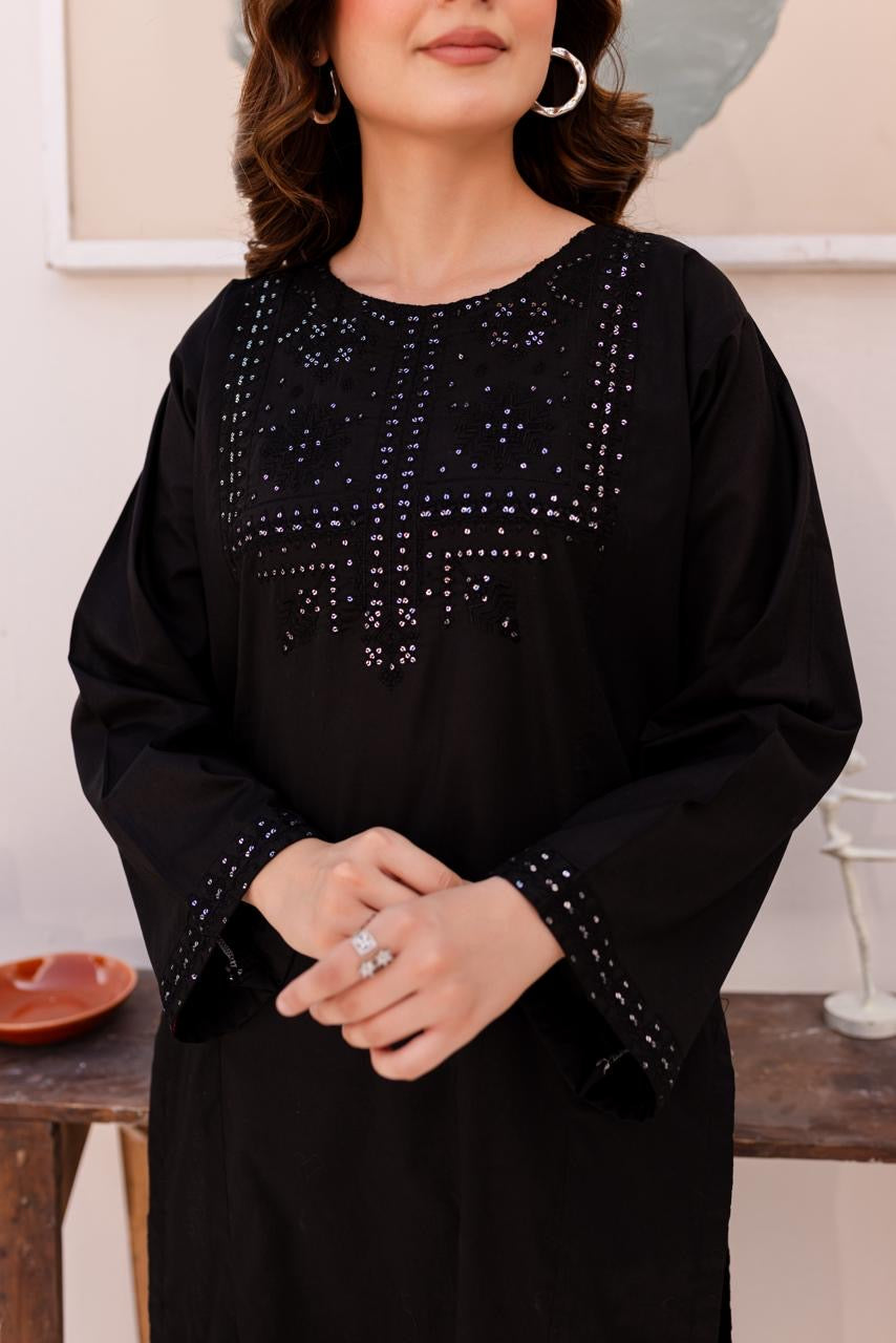 2PC Summer Embroidered Dress - SB22