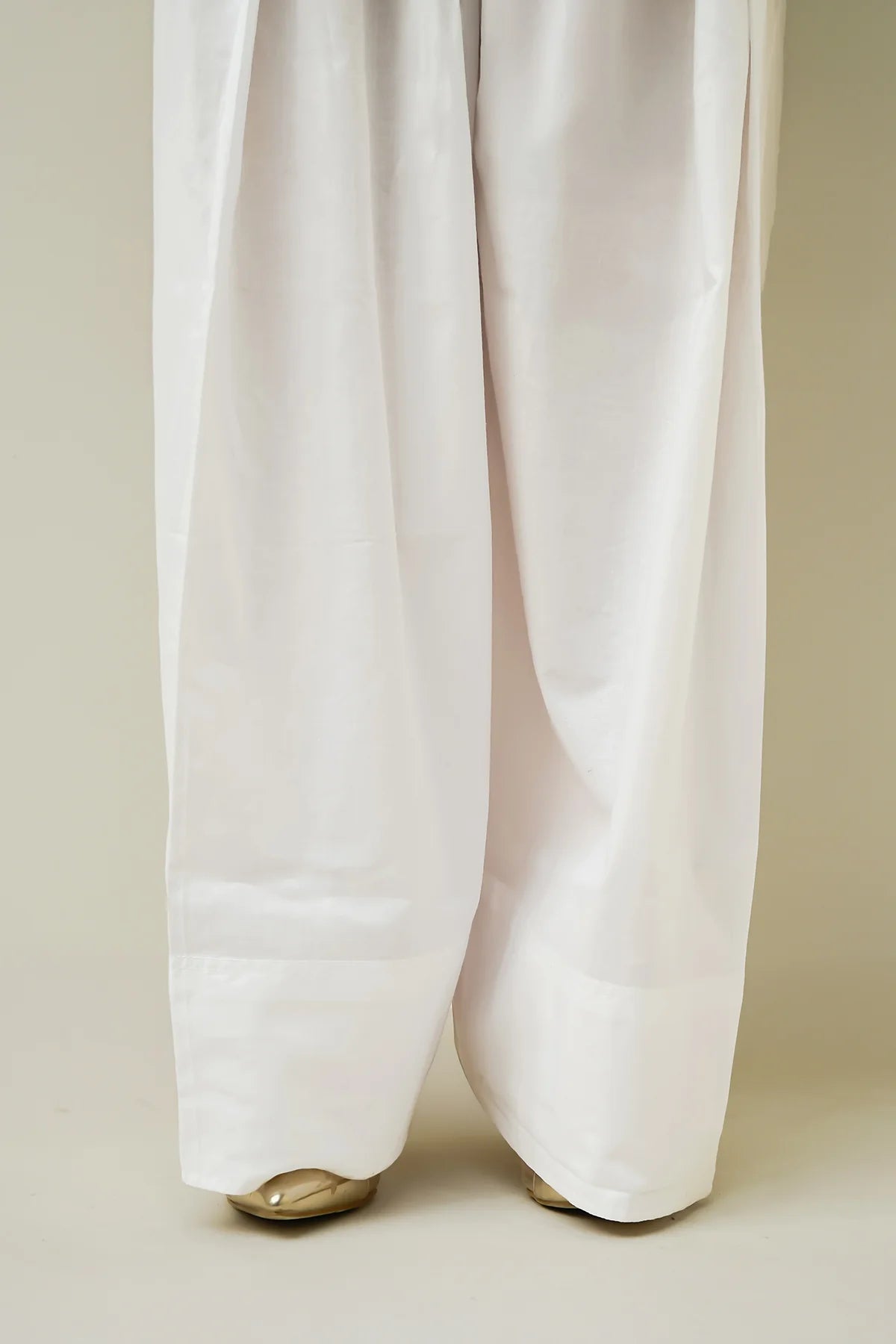 Basic White Farshi Shalwar