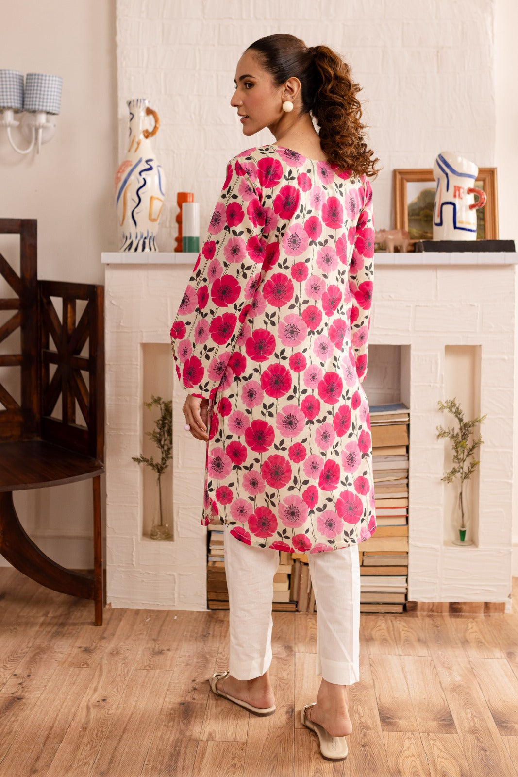 1PC Printed Kurti - PK16