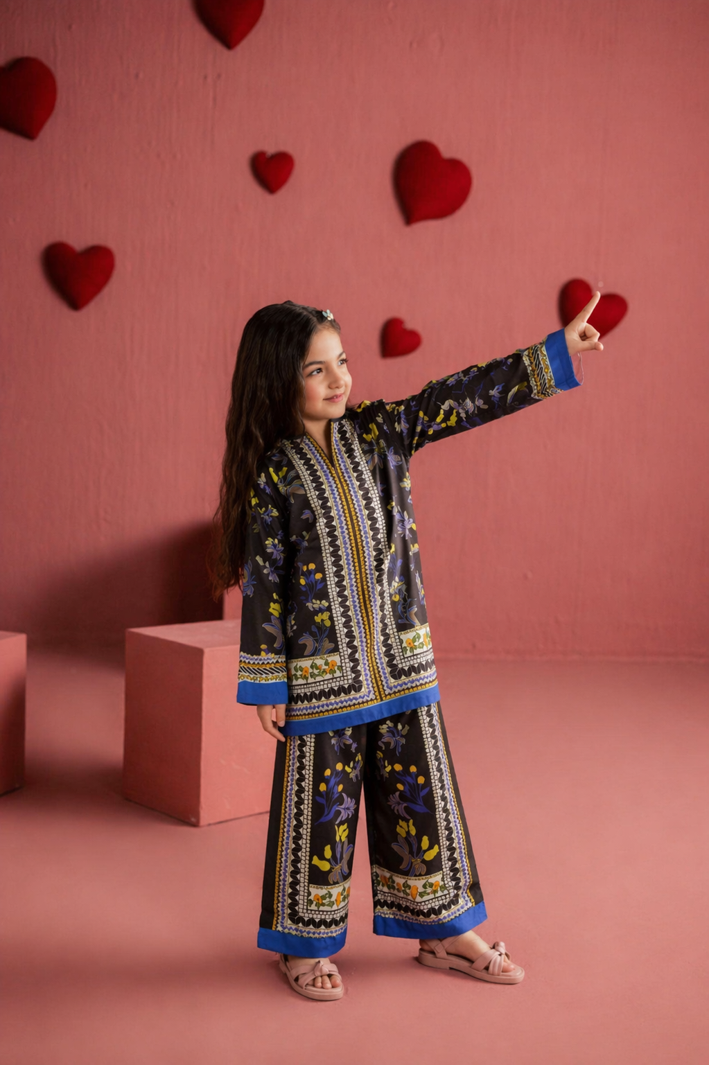 Kids 2PC Summer Dress-FS86