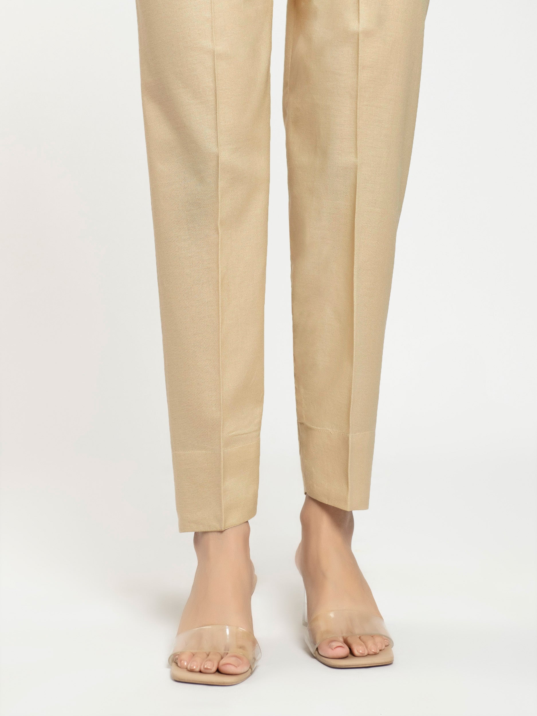 Basic Beige Cambric Trouser