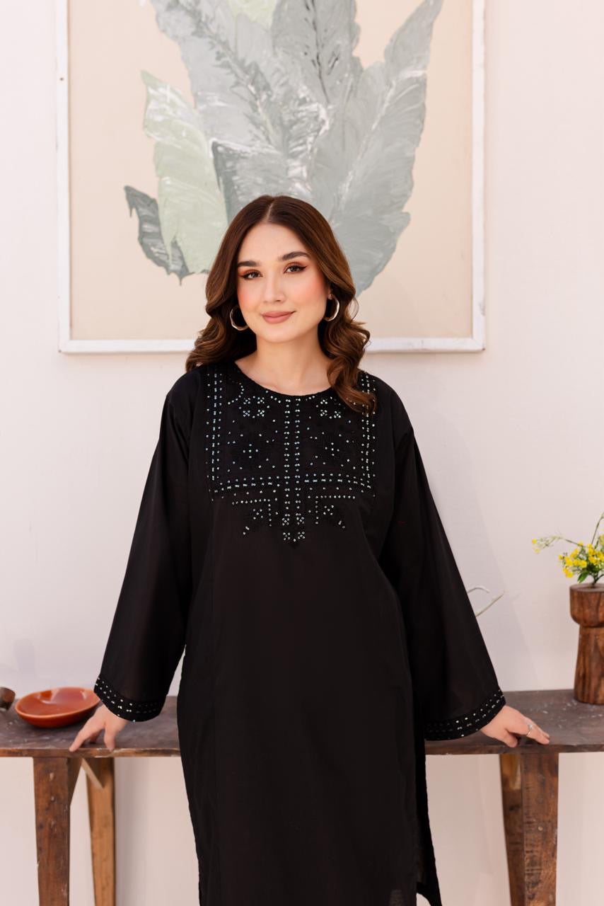 2PC Summer Embroidered Dress - SB22