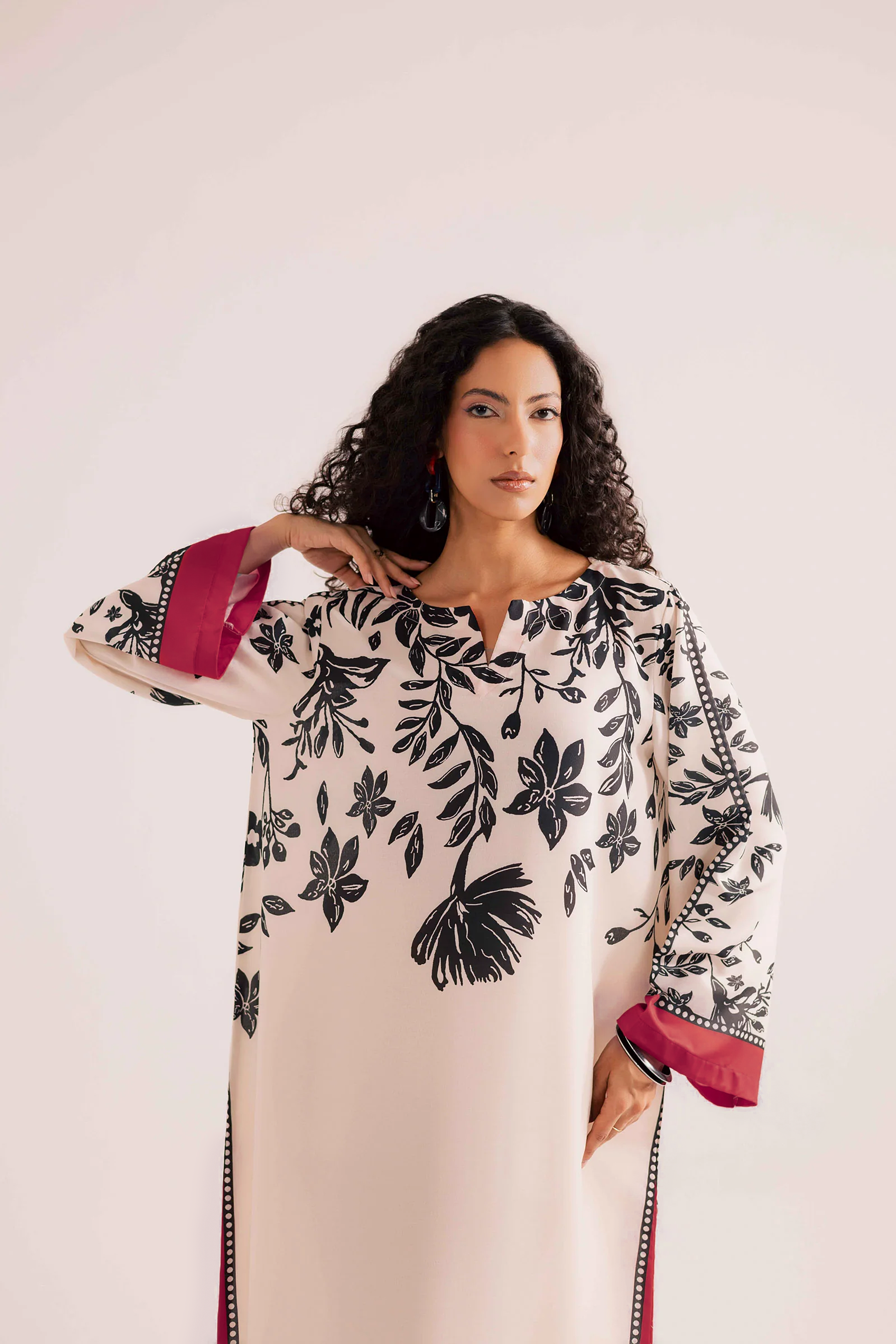 KF27 - Printed Kaftaan