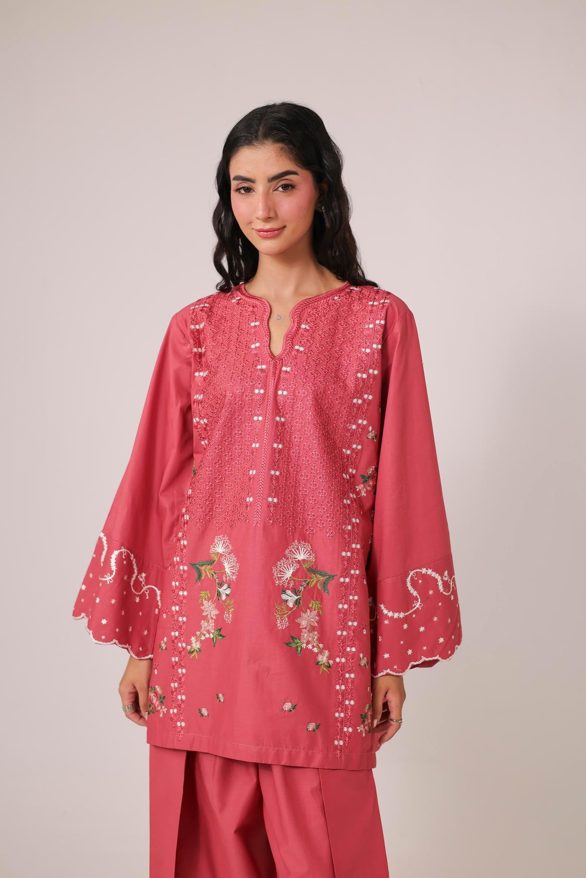 2PC Embroidered Pret - 1380