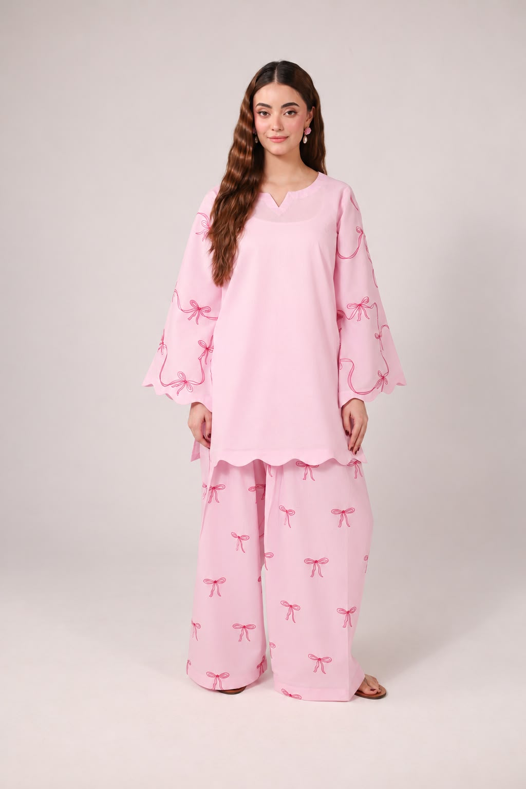 2PC Embroidered Pret - 1298