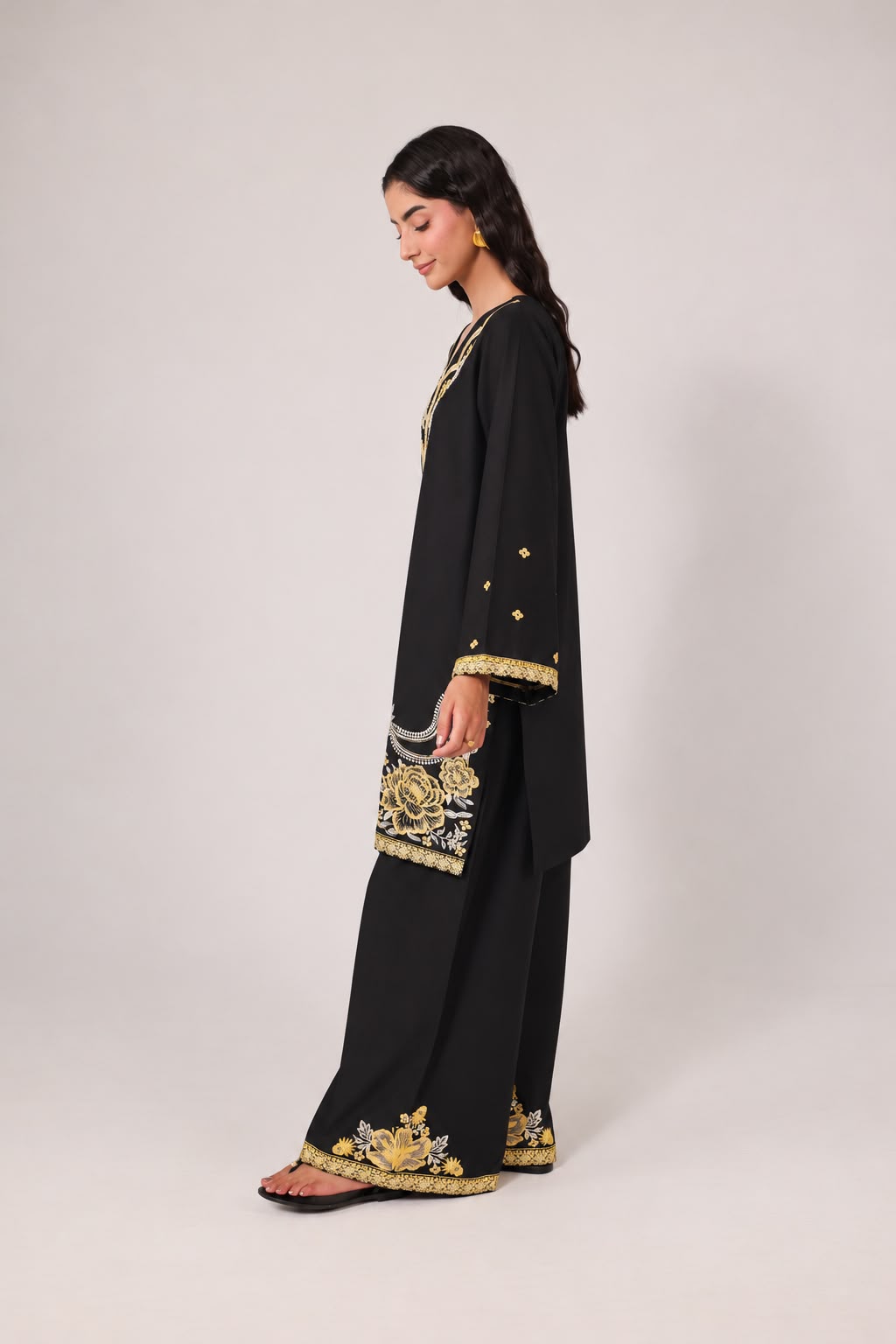 2PC Embroidered Pret - 1250