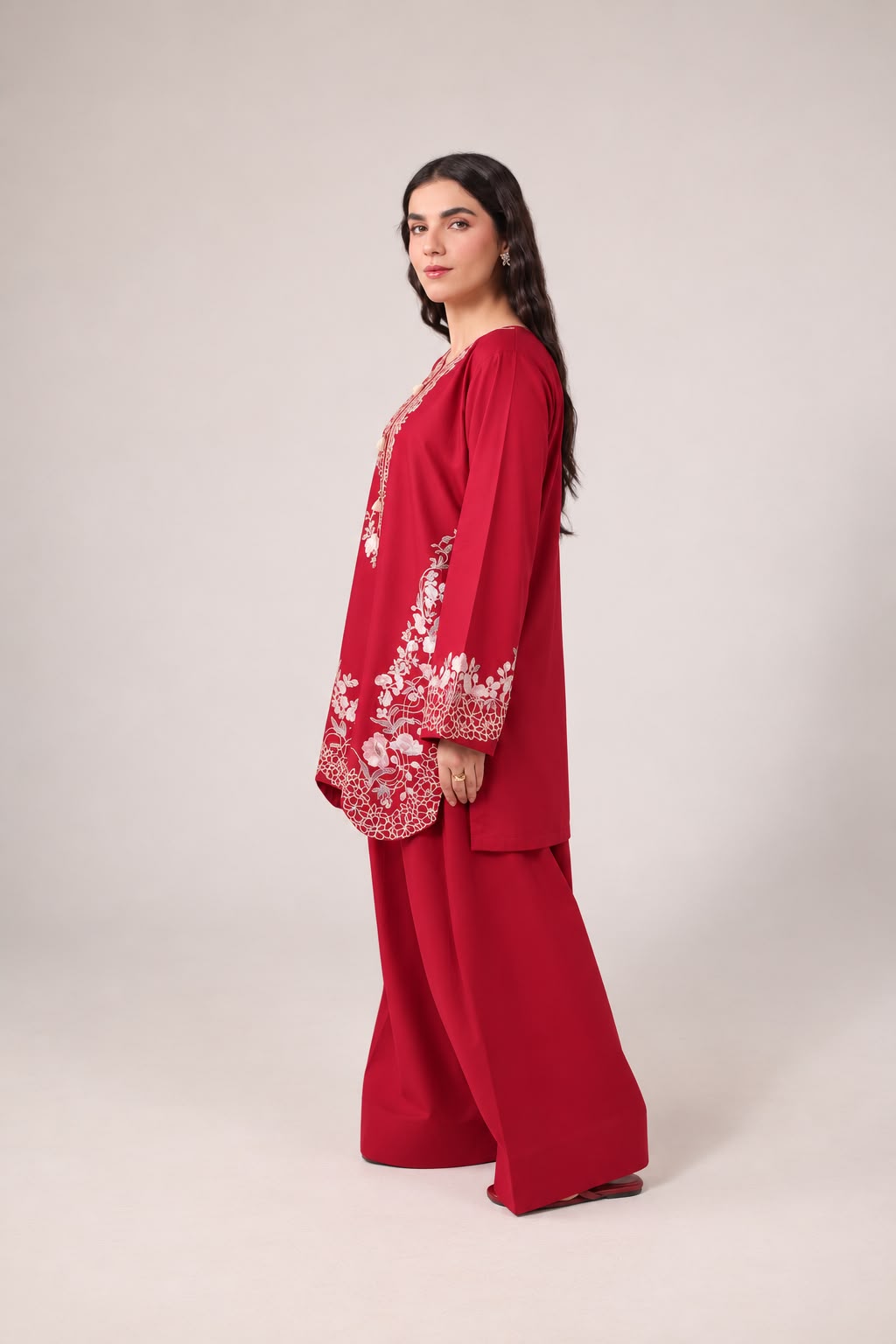 2PC Embroidered Pret - 1260