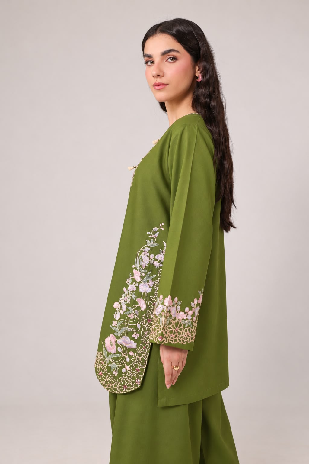 2PC Embroidered Pret - 1257
