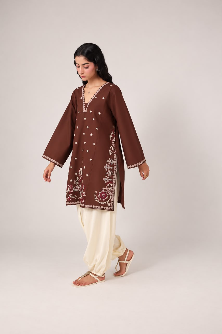 2PC Embroidered Pret - 1314