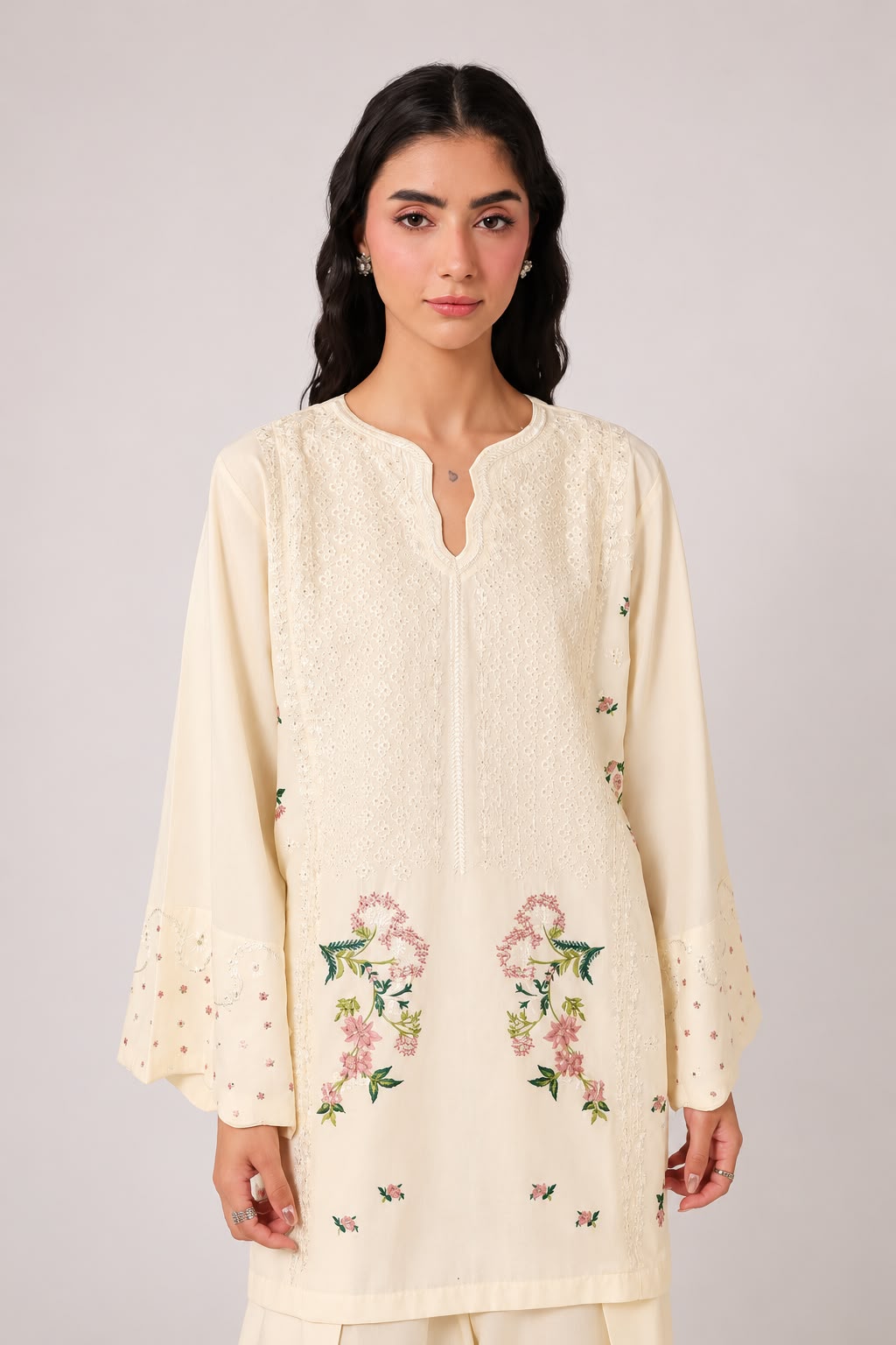 2PC Embroidered Pret - 1374