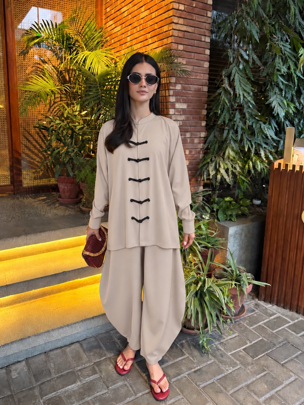 Mandarin Set - Taupe