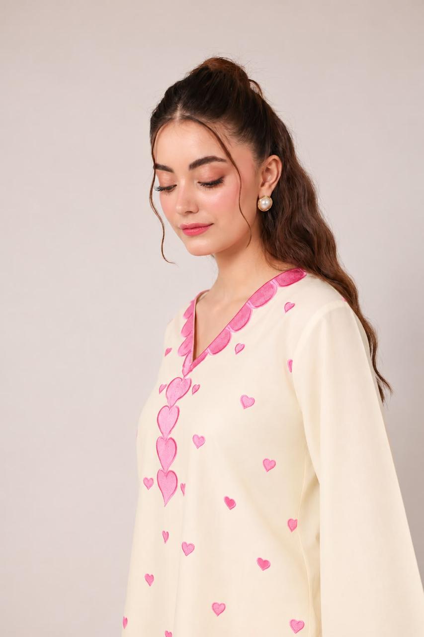 2PC Embroidered Pret - 1375