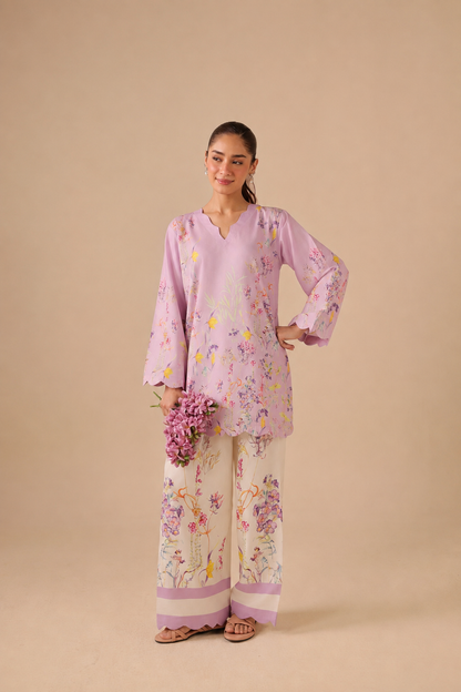 2PC Summer Lawn Dress - 44255