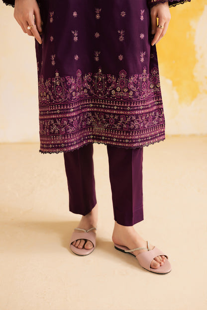 2PC LUXURY EMBROIDERED DRESS - 1099