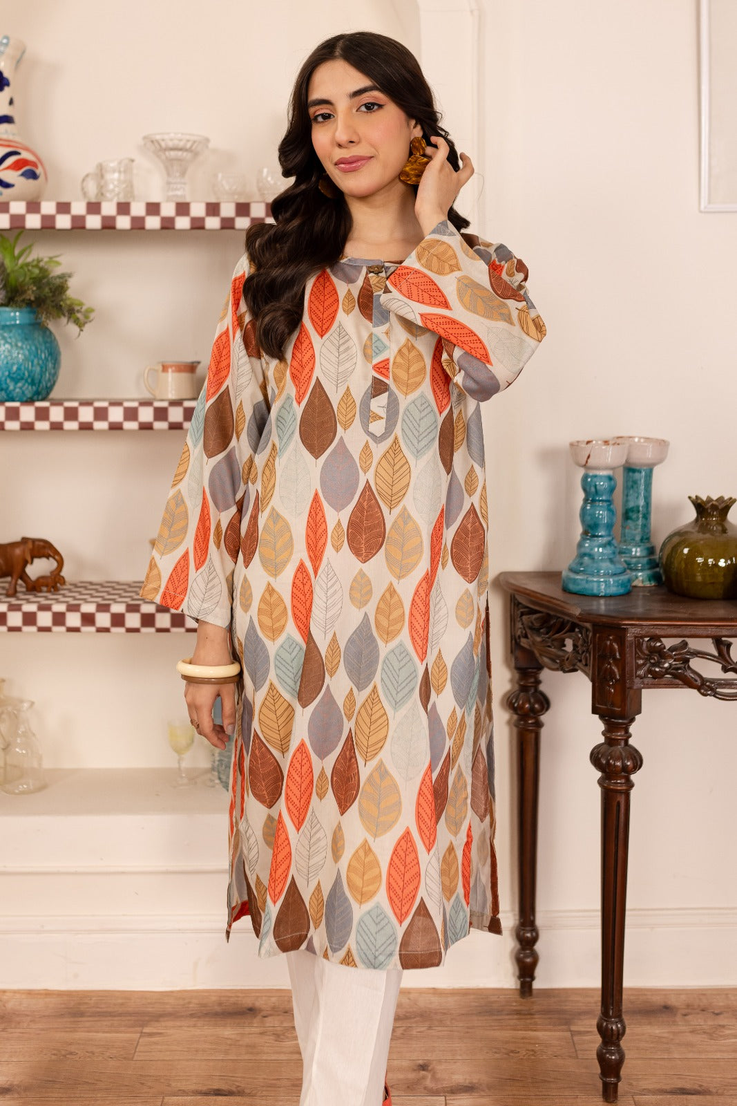 1PC Printed Kurti - PK20