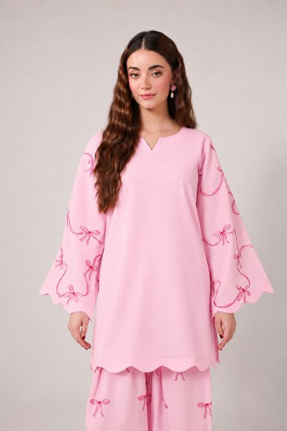 2PC Embroidered Pret - 1298