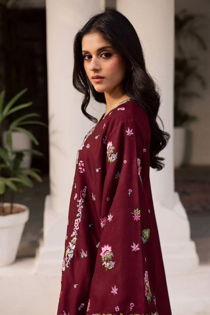 2PC Summer Embroidered Dress - 1213