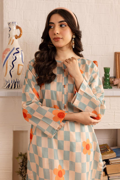 1PC Printed Kurta - PK24