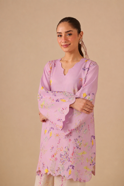 2PC Summer Lawn Dress - 44255