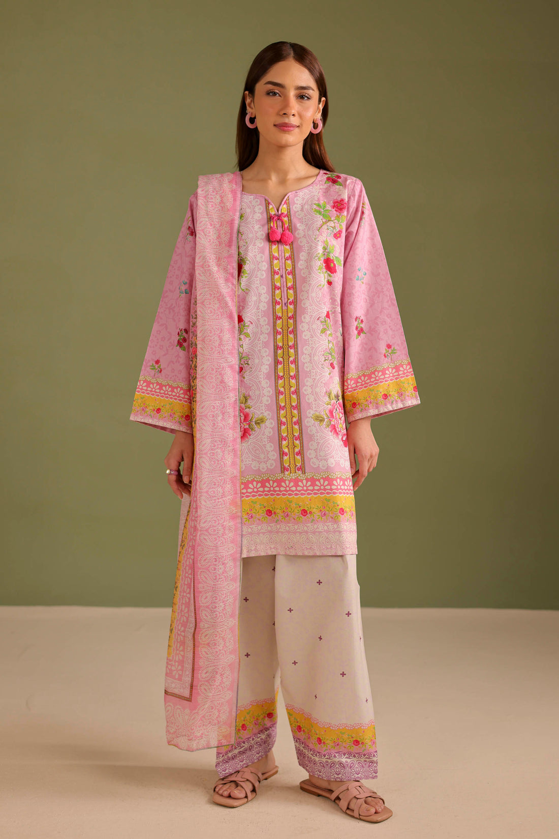 3PC Printed Lawn Suit - 42680