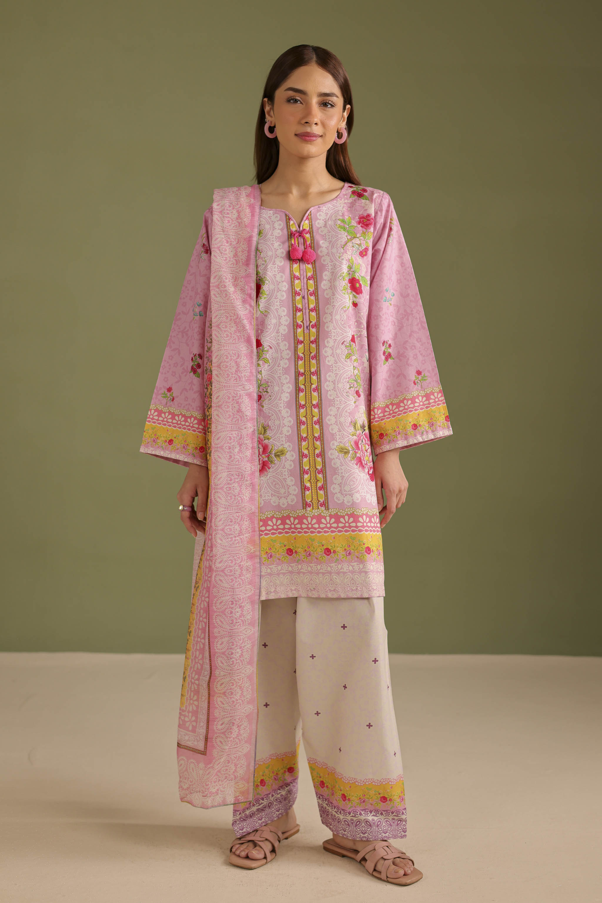 3PC Printed Lawn Suit - 42680