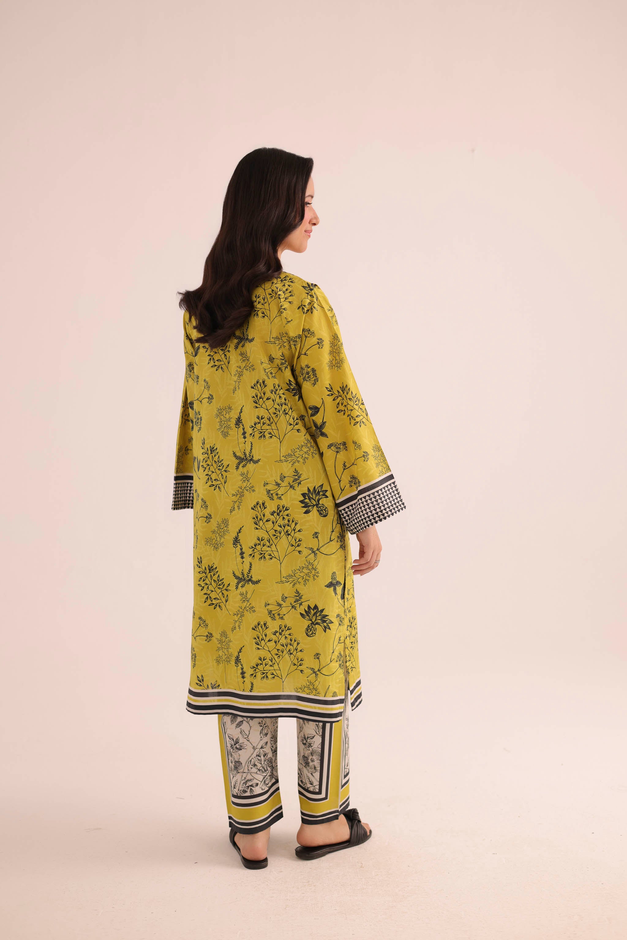 2PC Summer Lawn Dress- PRT L42191