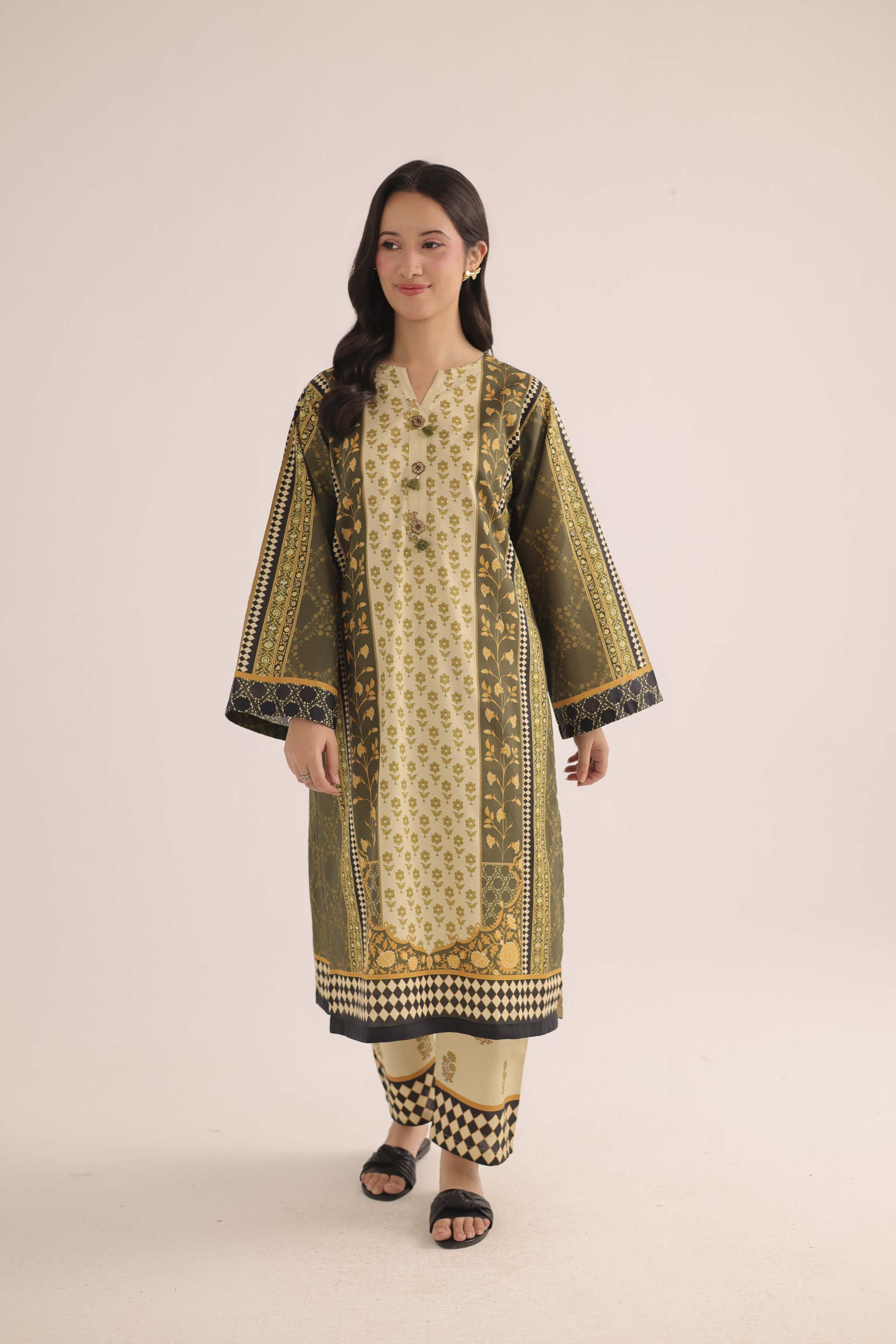 2PC Summer Lawn Dress- PRT L42735