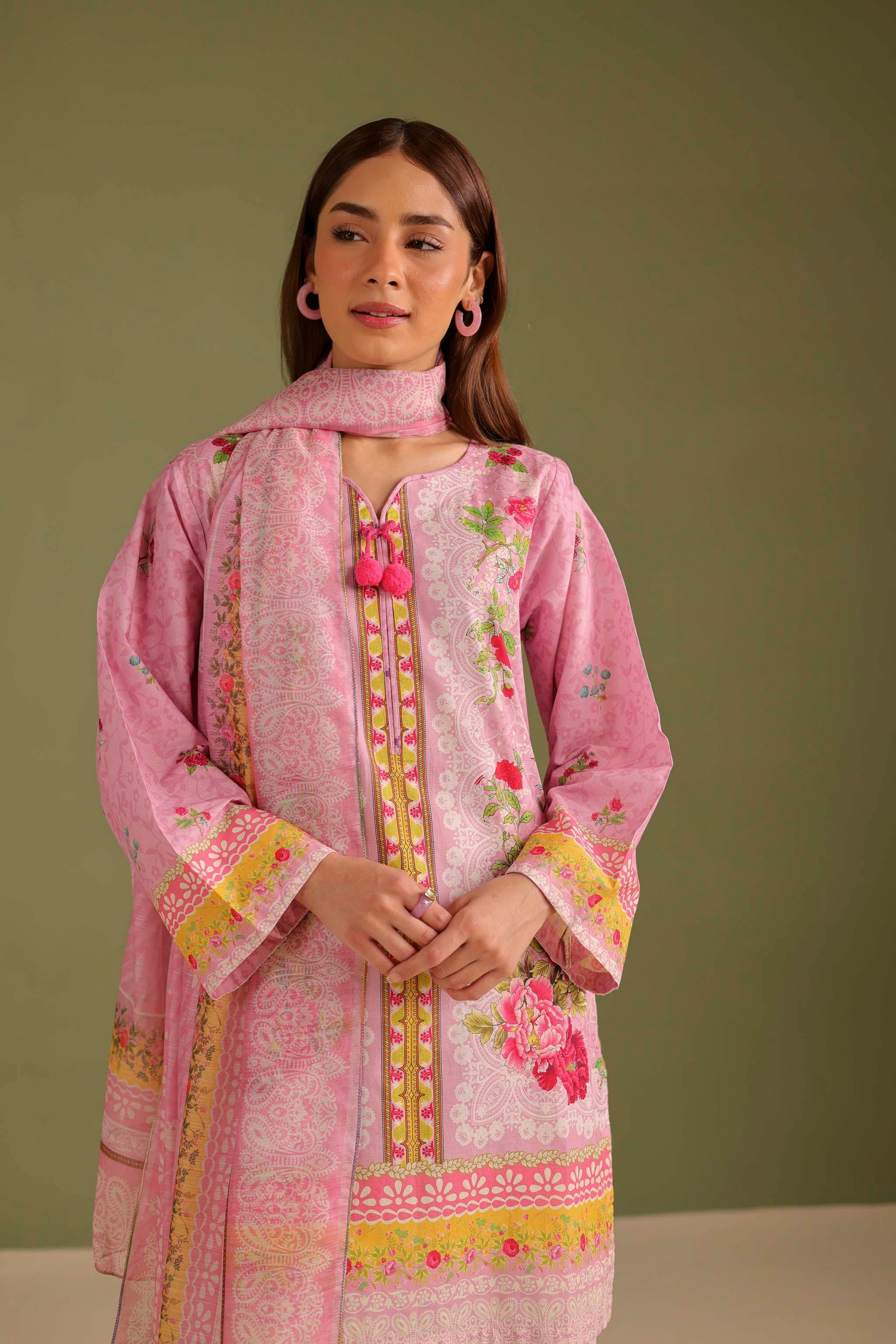 3PC Printed Lawn Suit - 42680