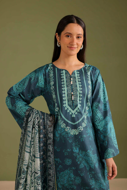 3PC Printed Lawn Suit - 42683