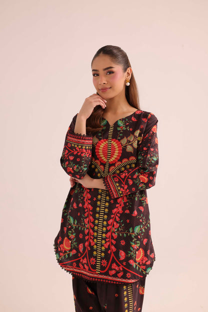 2PC Summer Lawn Dress- PRT L42948