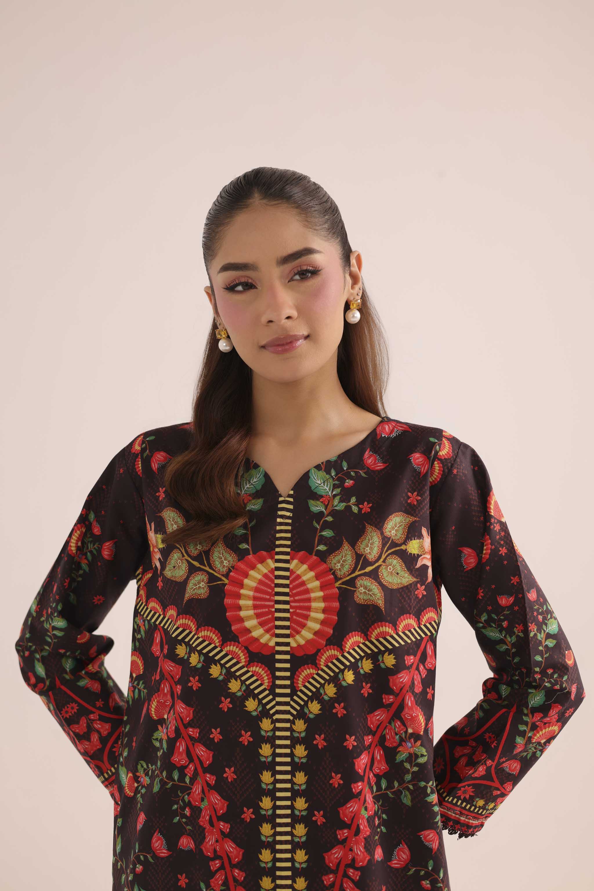 2PC Summer Lawn Dress- PRT L42948