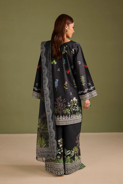 3PC Printed Lawn Suit - 42716